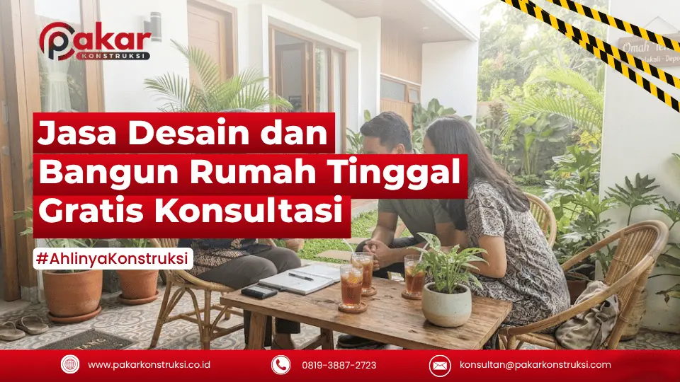 jasa desain dan bangun rumah tinggal