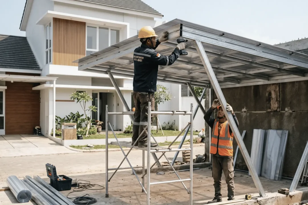 Jasa Kontraktor Bangunan Carport