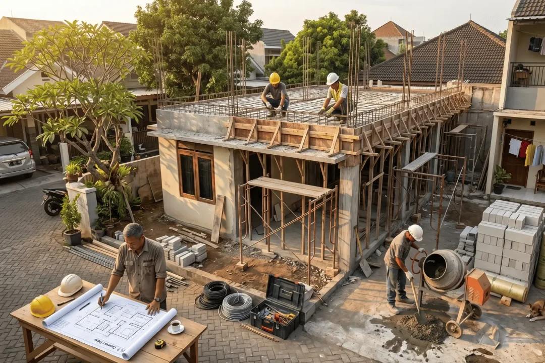 jasa renovasi meningkat rumah